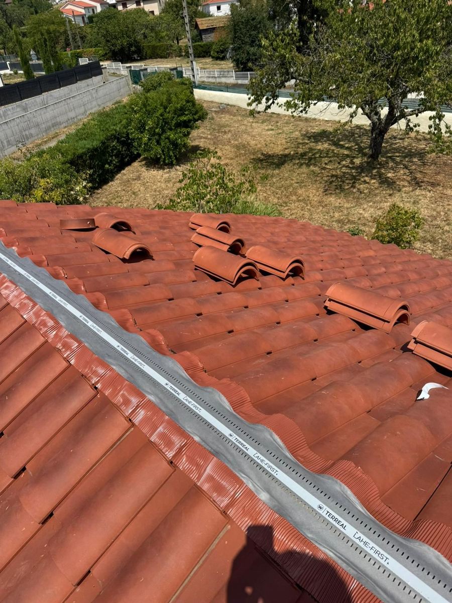 Rénovation complète de toiture en tuiles